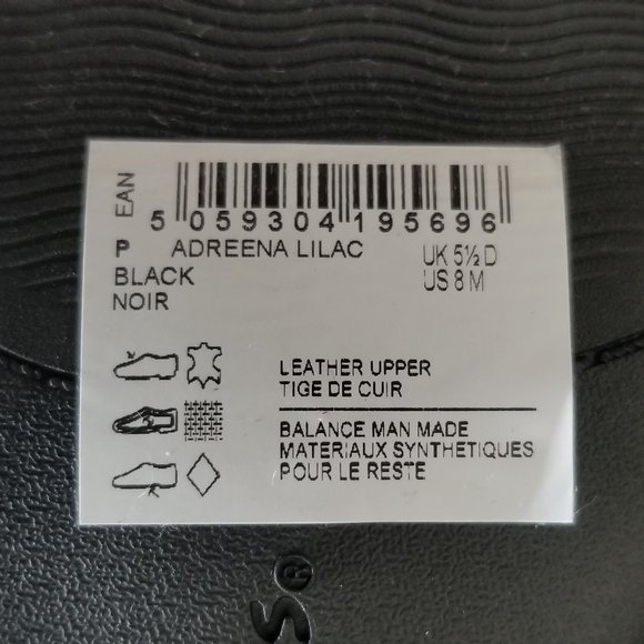 Clarks Collection Adreena Lilac Booties, Black Leather, Womens Size 6.5 & 8 - Picture 10 of 10